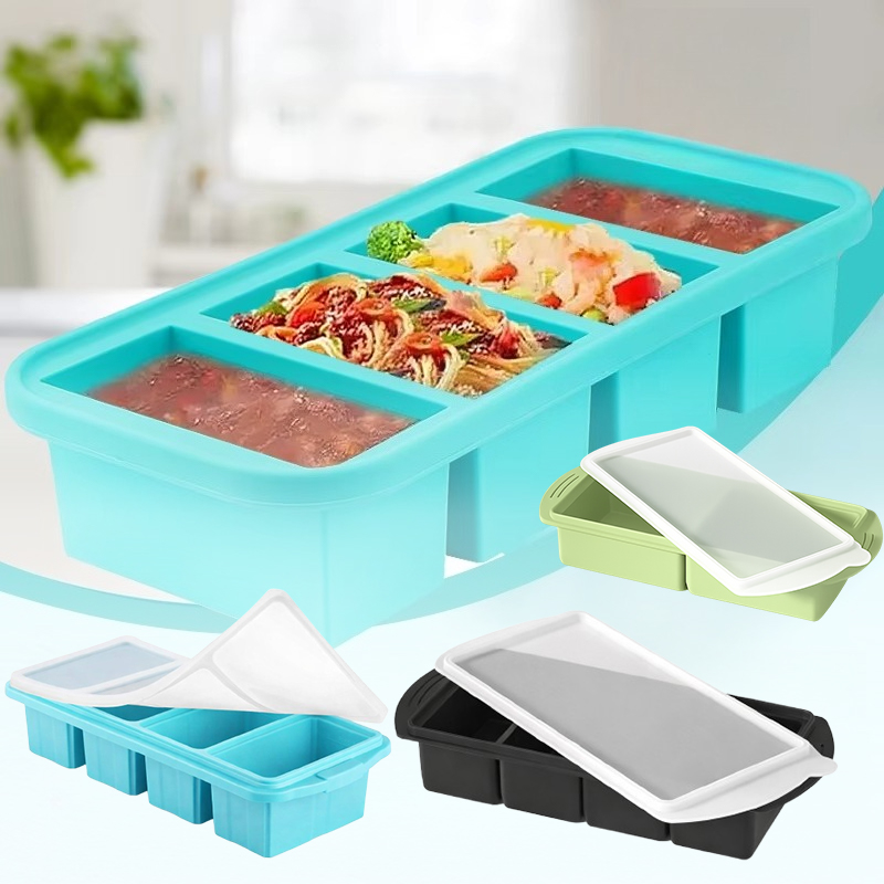 Meal Prep Frozen - Large Silicone Ice Cube Mold with