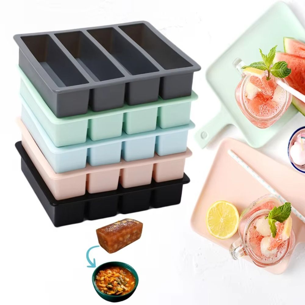 Meal Prep Frozen - New 4 Grids Giant Storage For