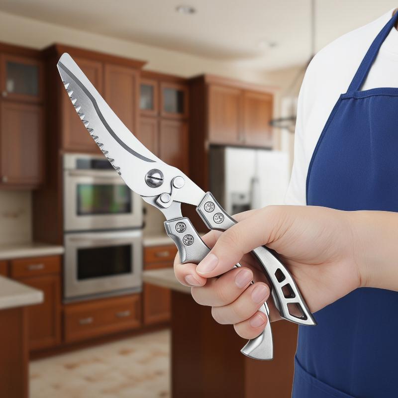 Meal Prep With Chicken - High Performance Stainless Steel Kitchen Shears