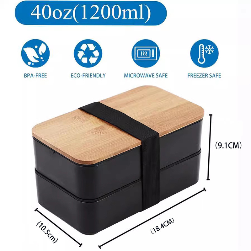 Stackable Bento Box with Utens - огляд і ціна Meal Prep Burrito