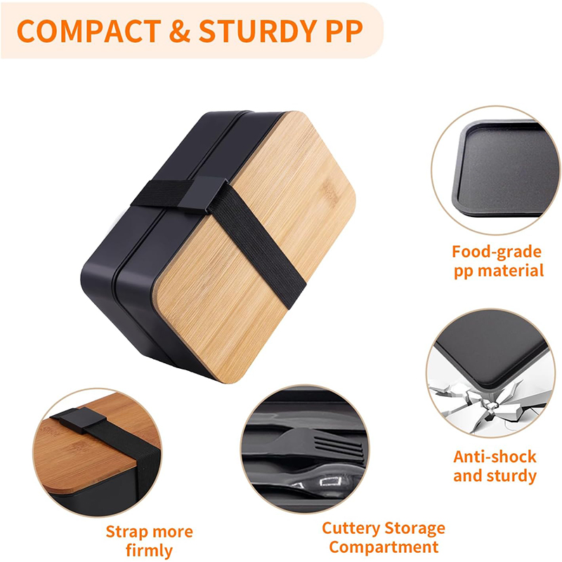 Stackable Bento Box with Utens - огляд і ціна Meal Prep Burrito