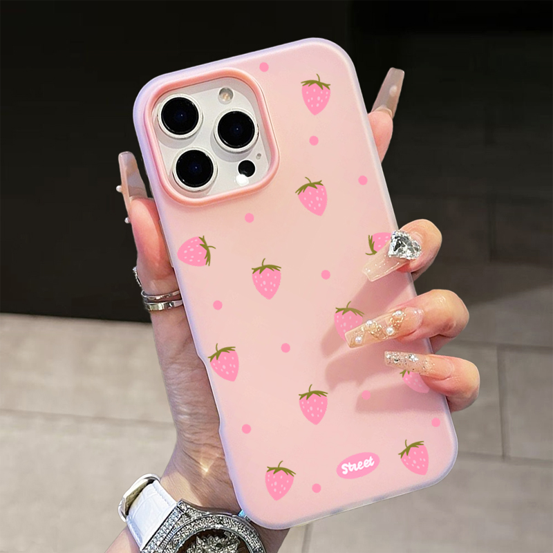 Sweet Pink Strawberry Pattern  - огляд і ціна Strawberry Huller