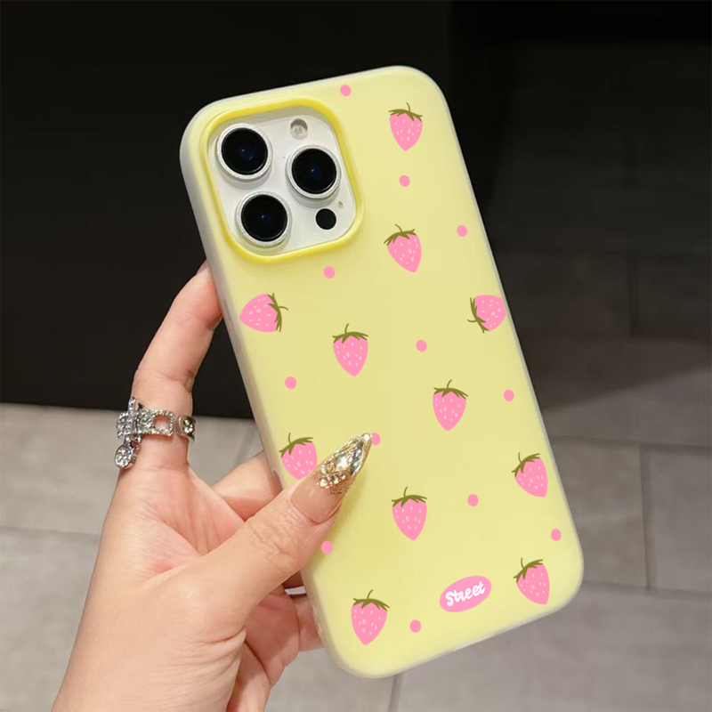 Sweet Pink Strawberry Pattern  - огляд і ціна Strawberry Huller