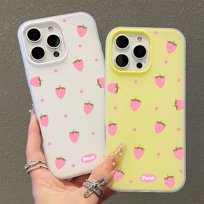 Sweet Pink Strawberry Pattern  - огляд і ціна Strawberry Huller