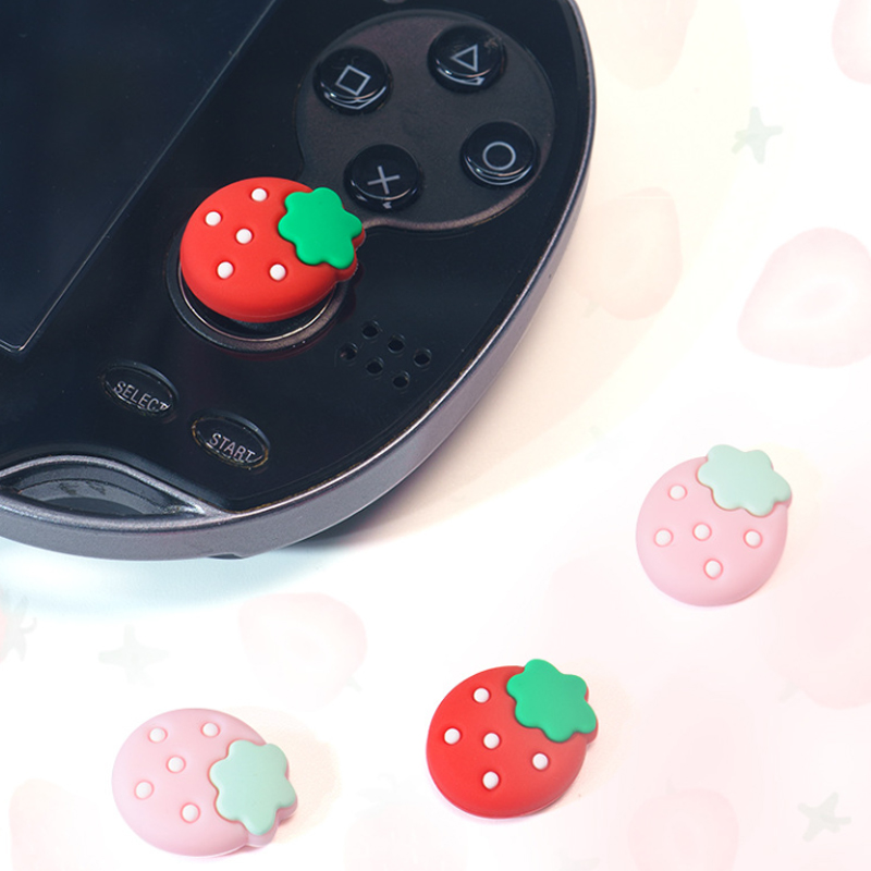 4pcs Strawberry Soft Thumb Sti - огляд і ціна Strawberry Huller