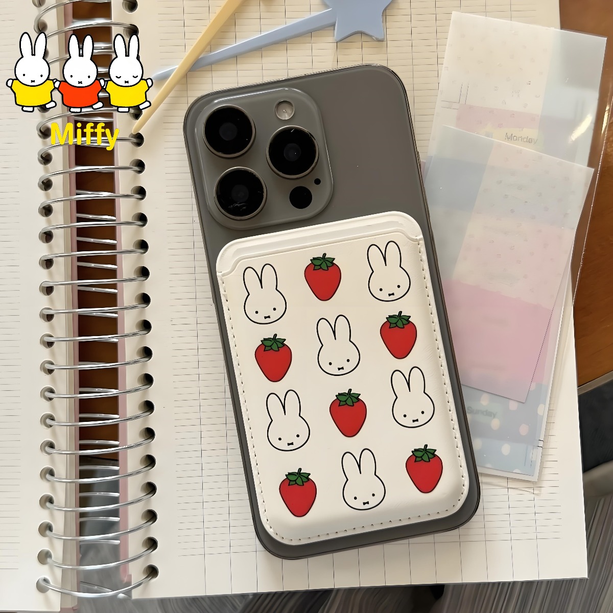 Kawaii Miffy Rabbit Magnetic C - огляд і ціна Strawberry Huller