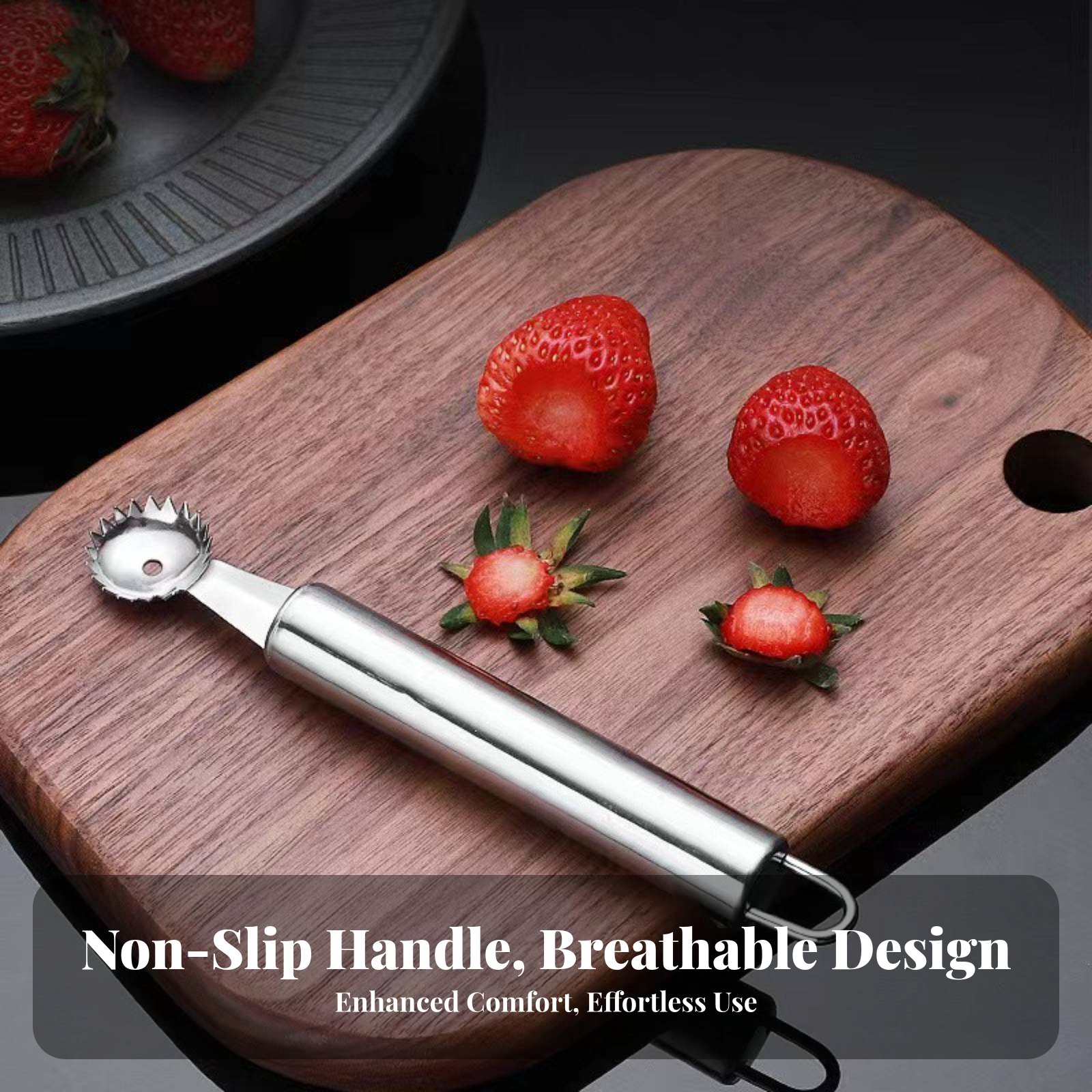 Strawberry Huller Multi-Functi - огляд і ціна Strawberry Huller