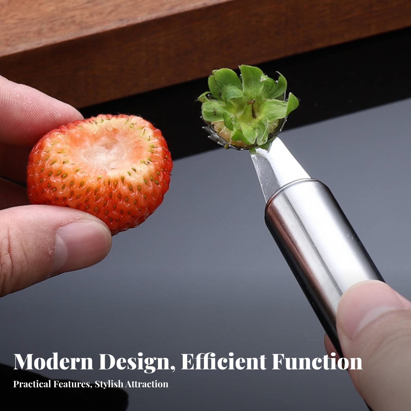 Strawberry Huller Multi-Functi - огляд і ціна Strawberry Huller
