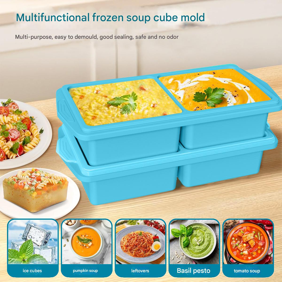 Extra Large Silicone Ice Cube  - огляд і ціна Meal Prep Frozen