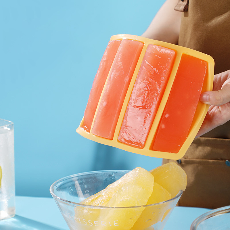 4-grid Large Strip Silicone Ic - огляд і ціна Meal Prep Frozen