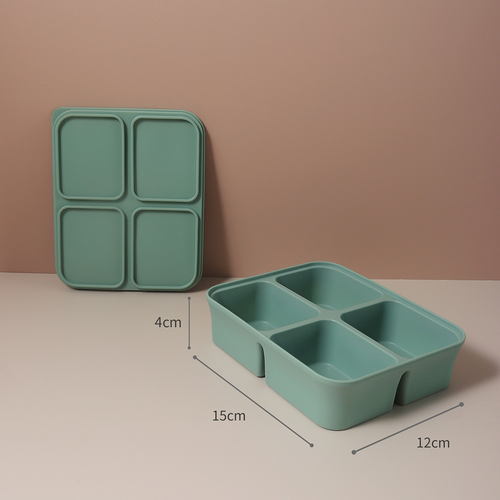 Baby Ice Cube Tray Silicone wi - огляд і ціна Meal Prep Frozen