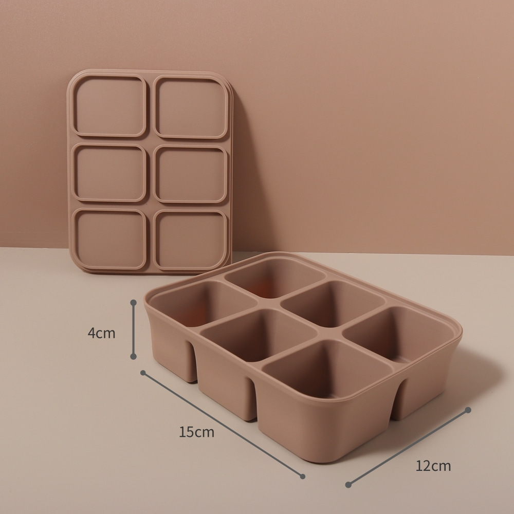 Baby Ice Cube Tray Silicone wi - огляд і ціна Meal Prep Frozen