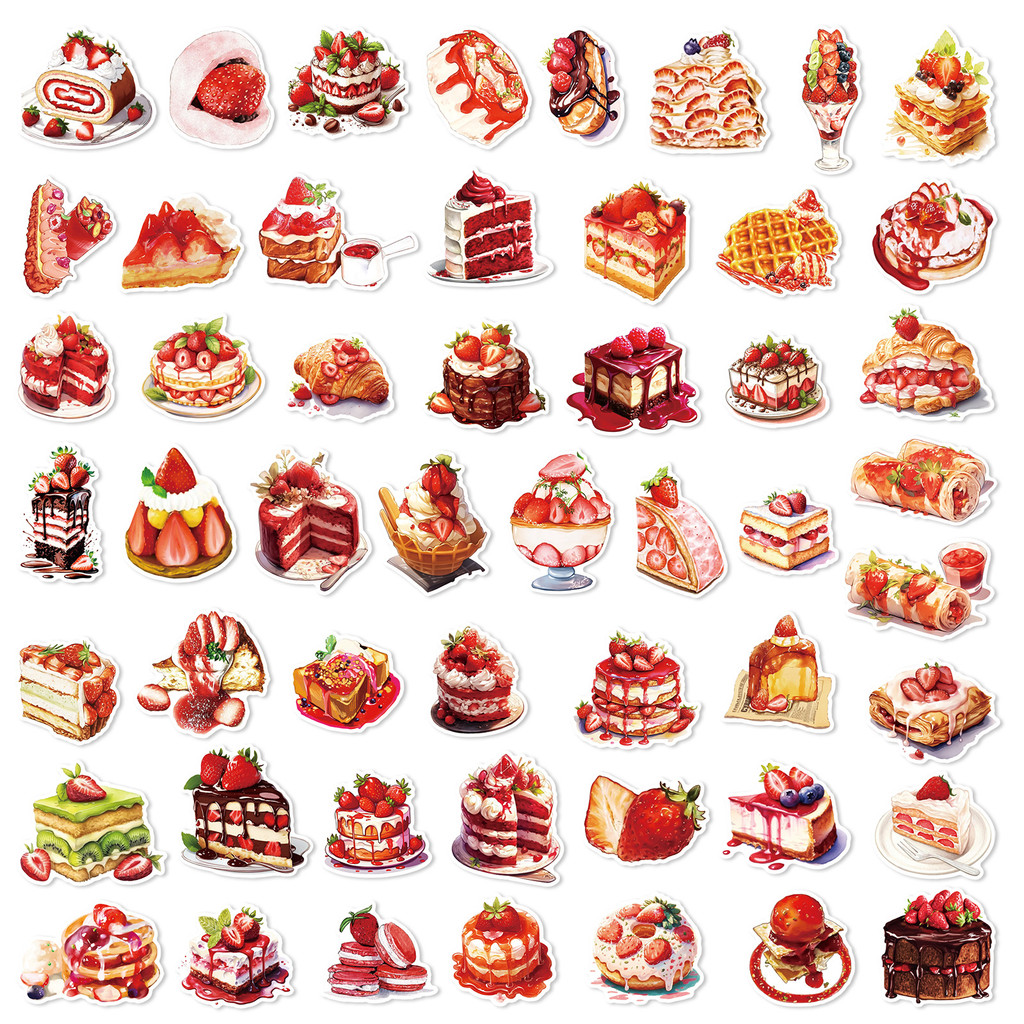 50PCS Strawberry Cake Dessert  - огляд і ціна Strawberry Huller