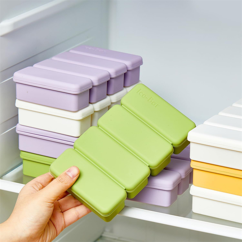 4 Grids Silicone Ice Cubes Tra - огляд і ціна Meal Prep Frozen
