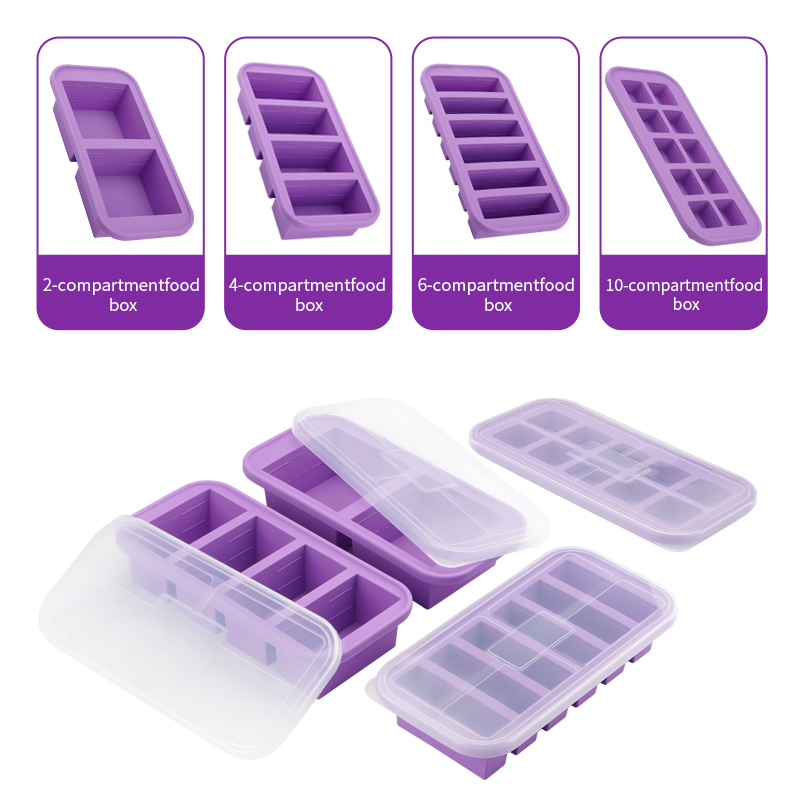 Silicone Freezing Mold Food Co - огляд і ціна Meal Prep Frozen