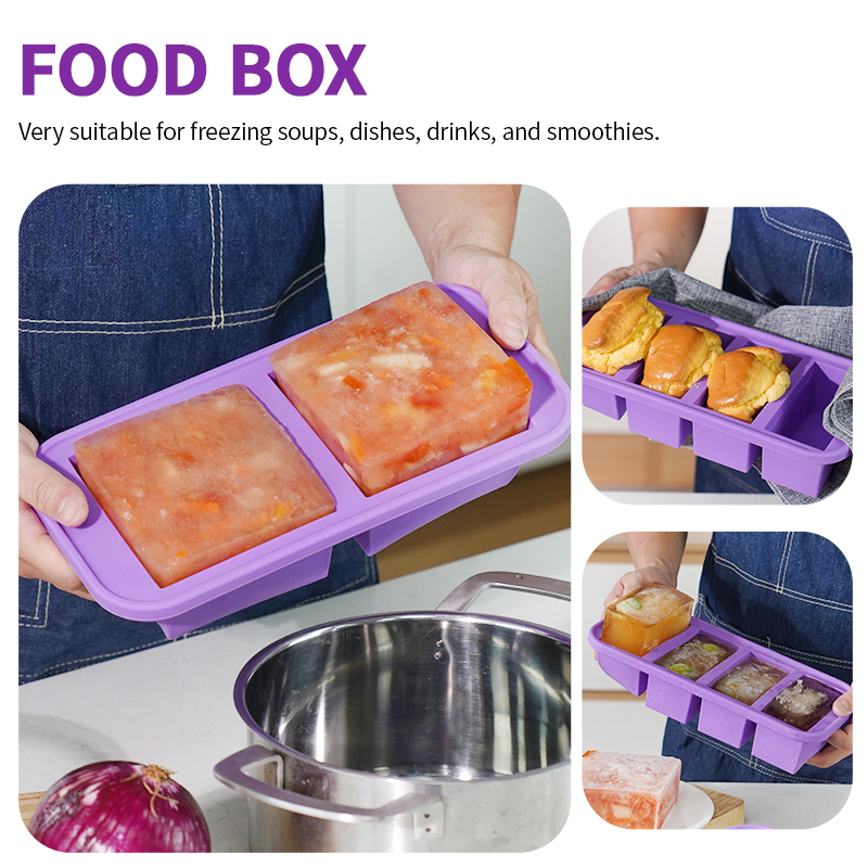 Silicone Freezing Mold Food Co - огляд і ціна Meal Prep Frozen