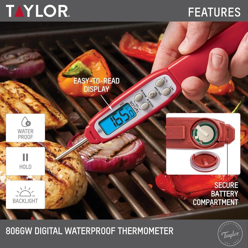 Digital Read Meat Thermometer  - огляд і ціна Meal Prep With Chicken