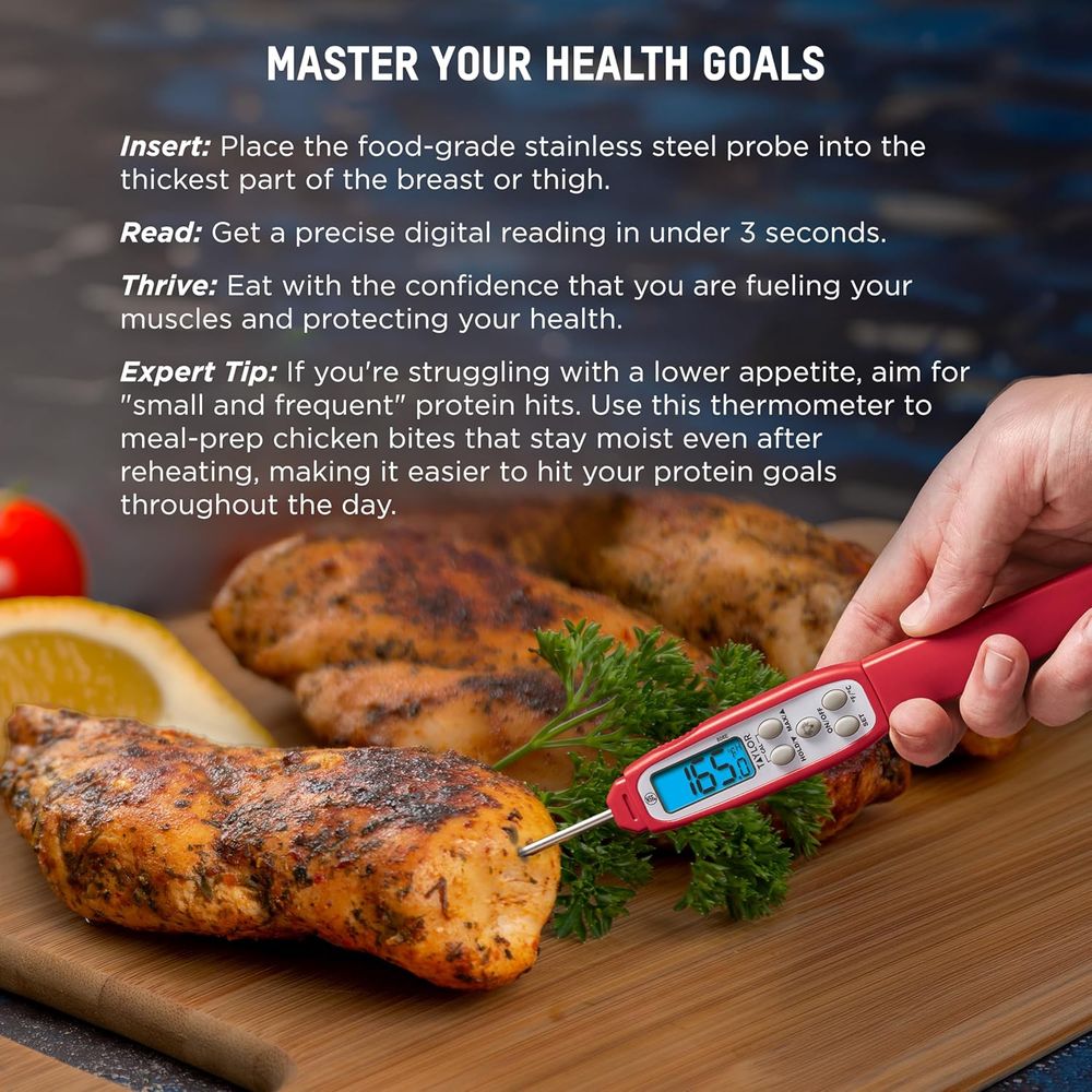 Digital Read Meat Thermometer  - огляд і ціна Meal Prep With Chicken