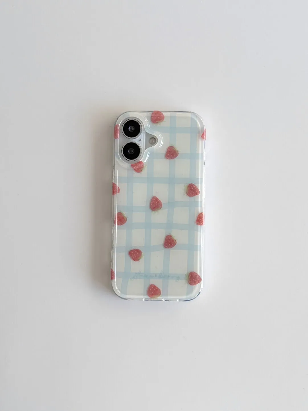 Fresh Blue Grid Pattern Strawb - огляд і ціна Strawberry Huller