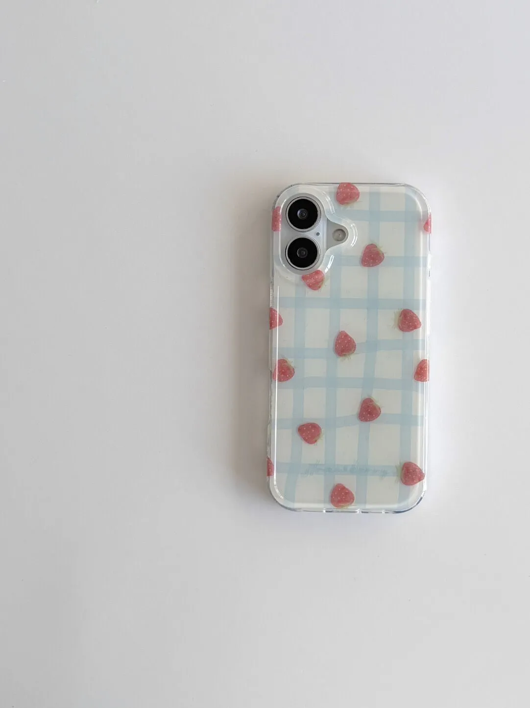 Fresh Blue Grid Pattern Strawb - огляд і ціна Strawberry Huller