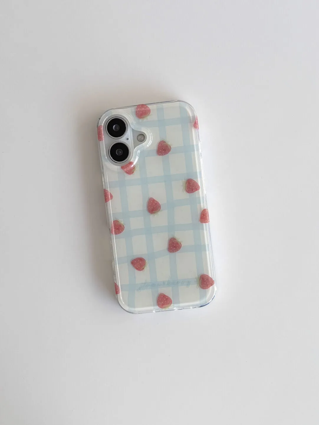 Fresh Blue Grid Pattern Strawb - огляд і ціна Strawberry Huller