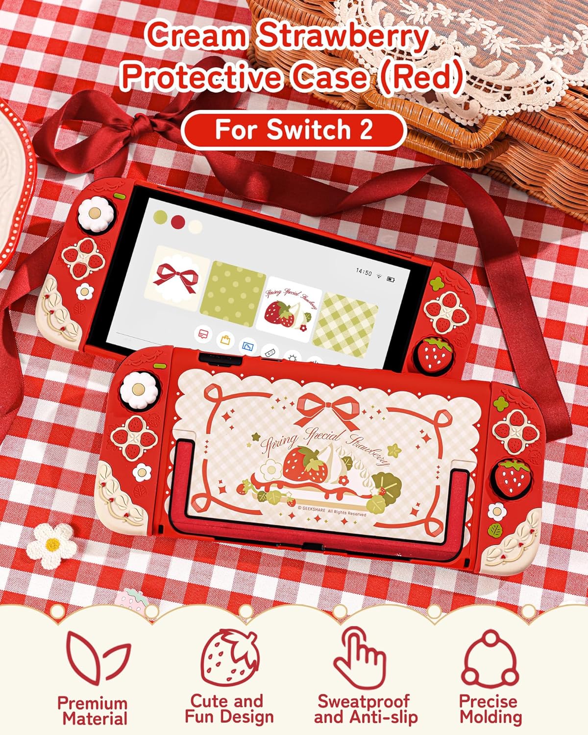 GeekShare Protective Case Comp - огляд і ціна Strawberry Huller