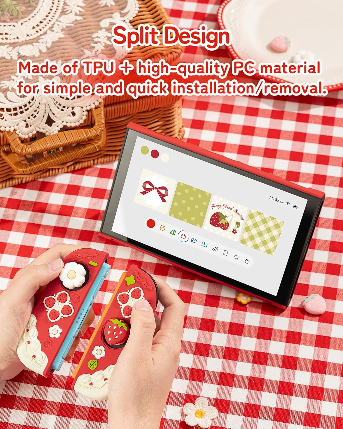 GeekShare Protective Case Comp - огляд і ціна Strawberry Huller